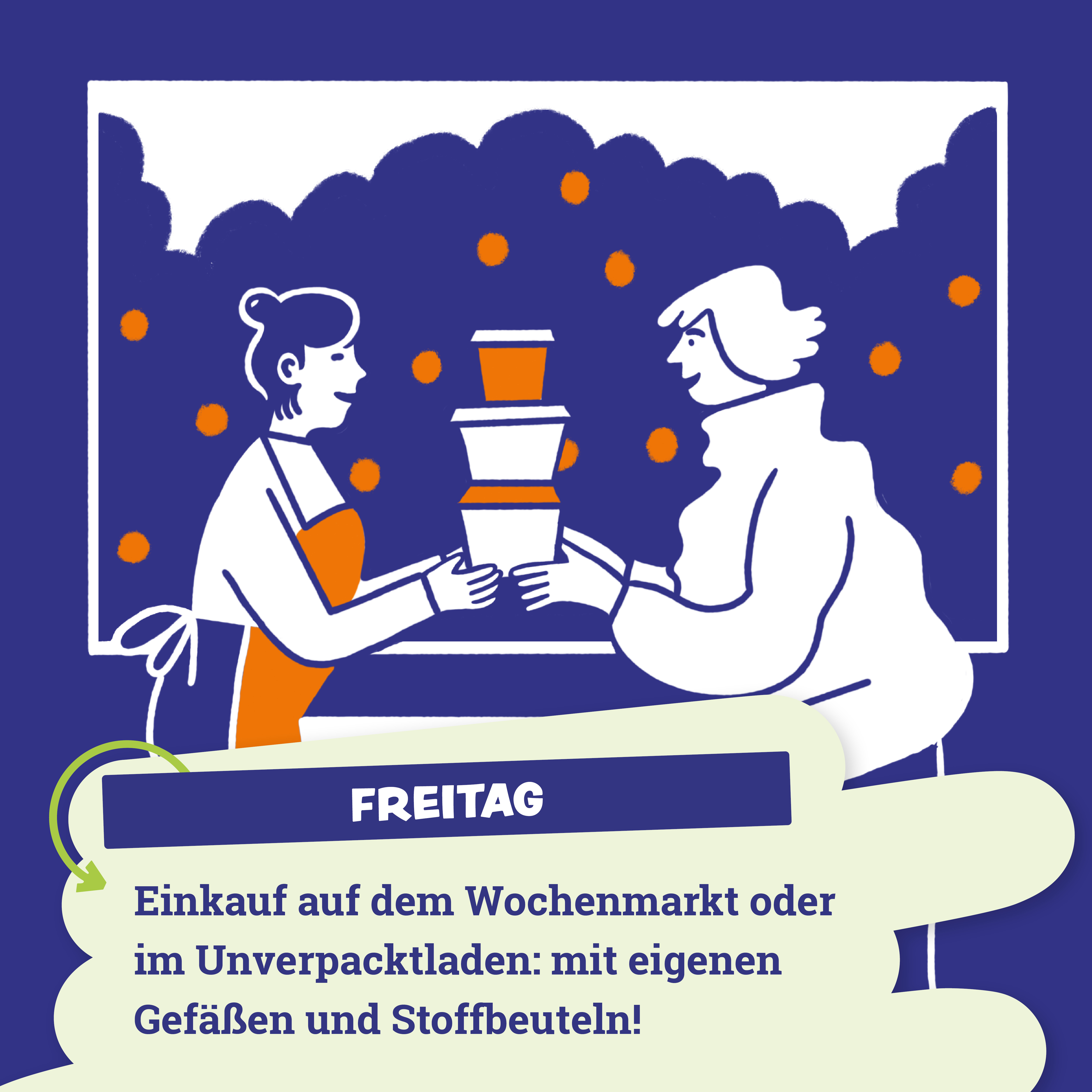 Mehrweg freitags