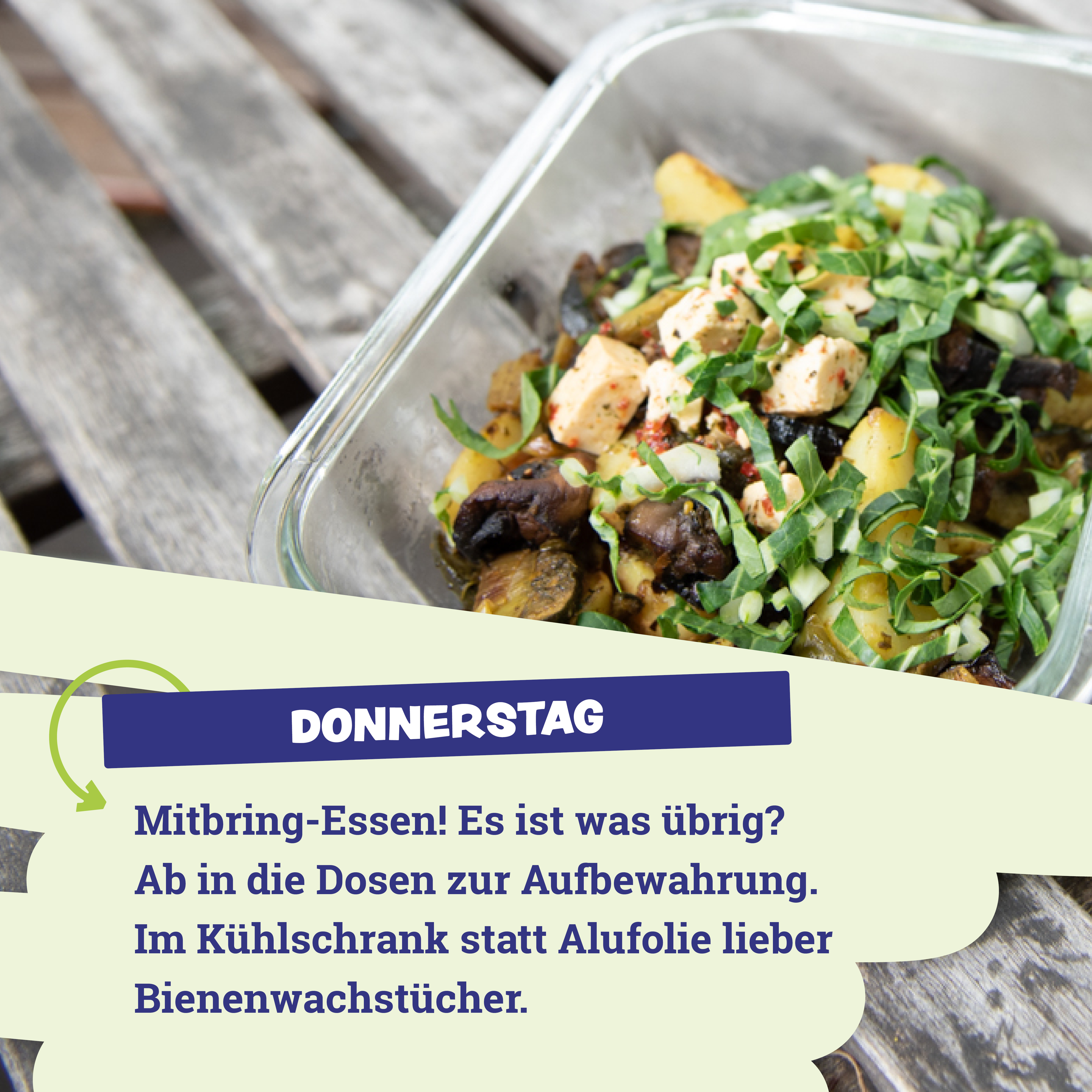 Mehrweg donnerstags