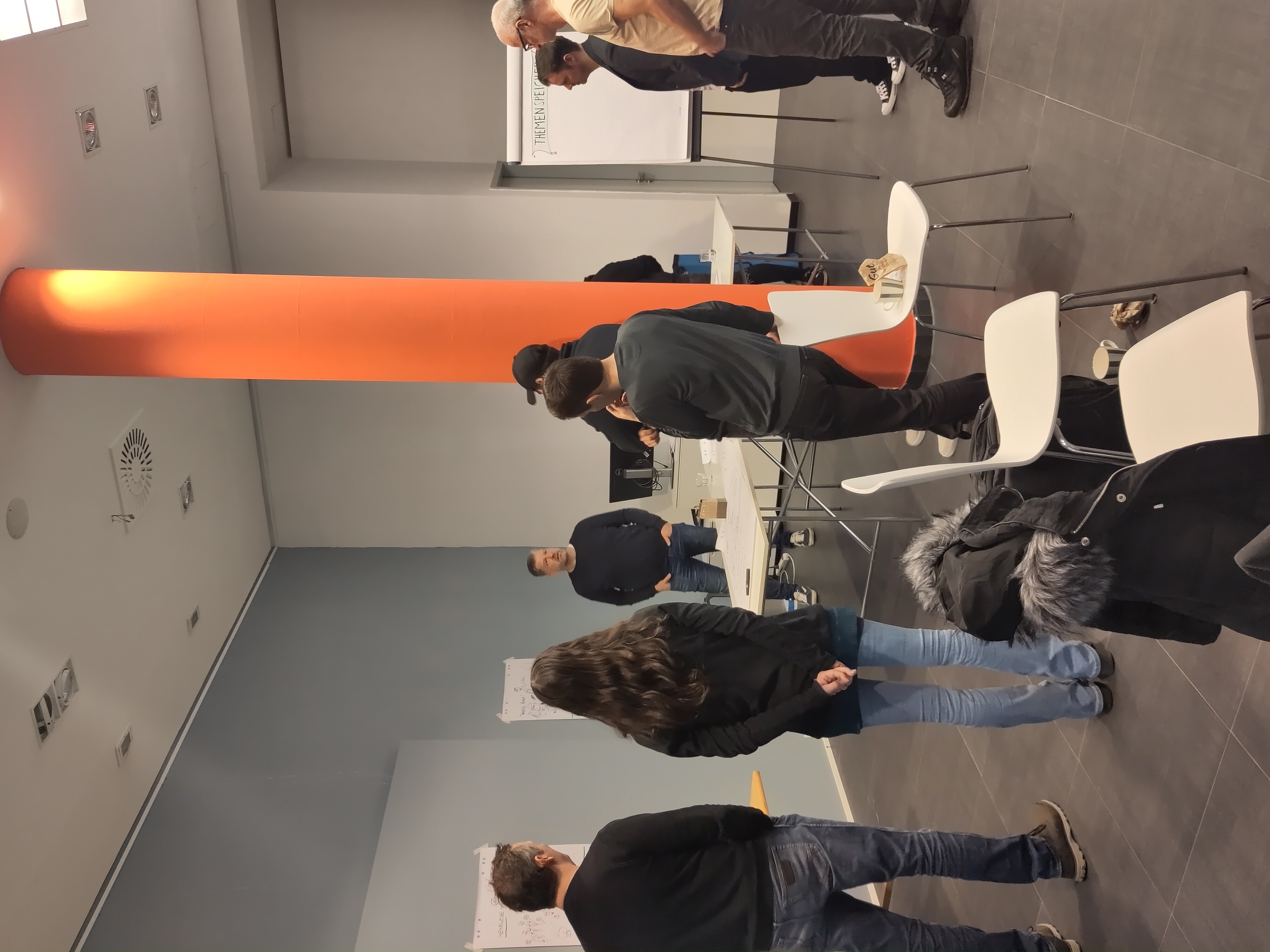 Gruppe beim Workshop